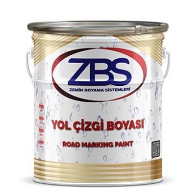 ZBS KLOR KAUÇUK YOL ÇİZGİ BOYASI