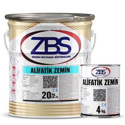 ZBS ALİFATİK ZEMİN BOYASI (YÜKSEK UV ALTINDAKİ SERAMİK, METAL V.B ZEMİN BOYASI)